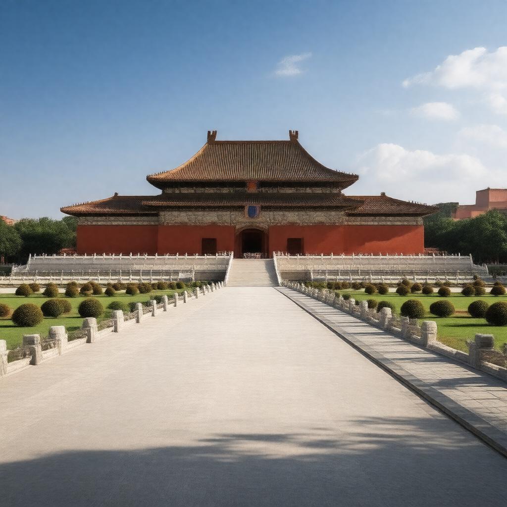 AI-created image of Palace Museum