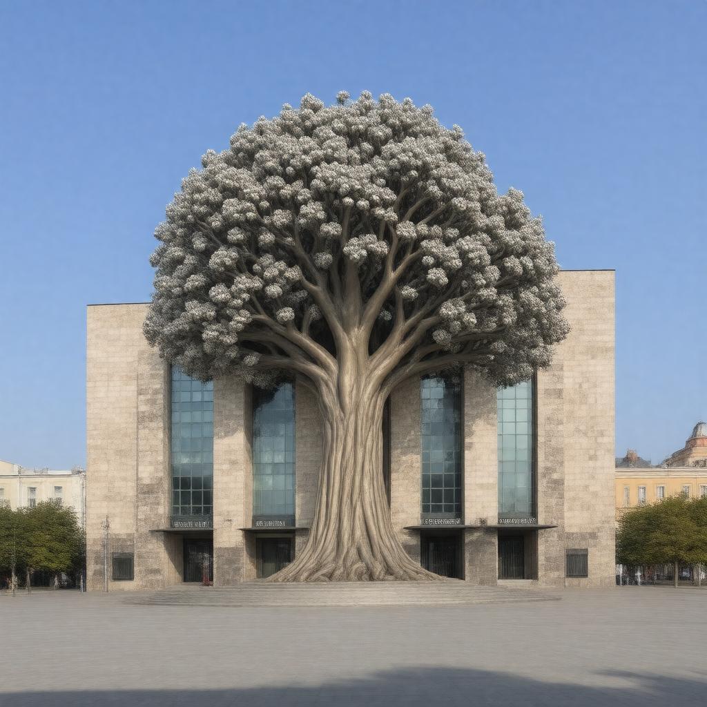 AI-created image of Palace of Agriculture