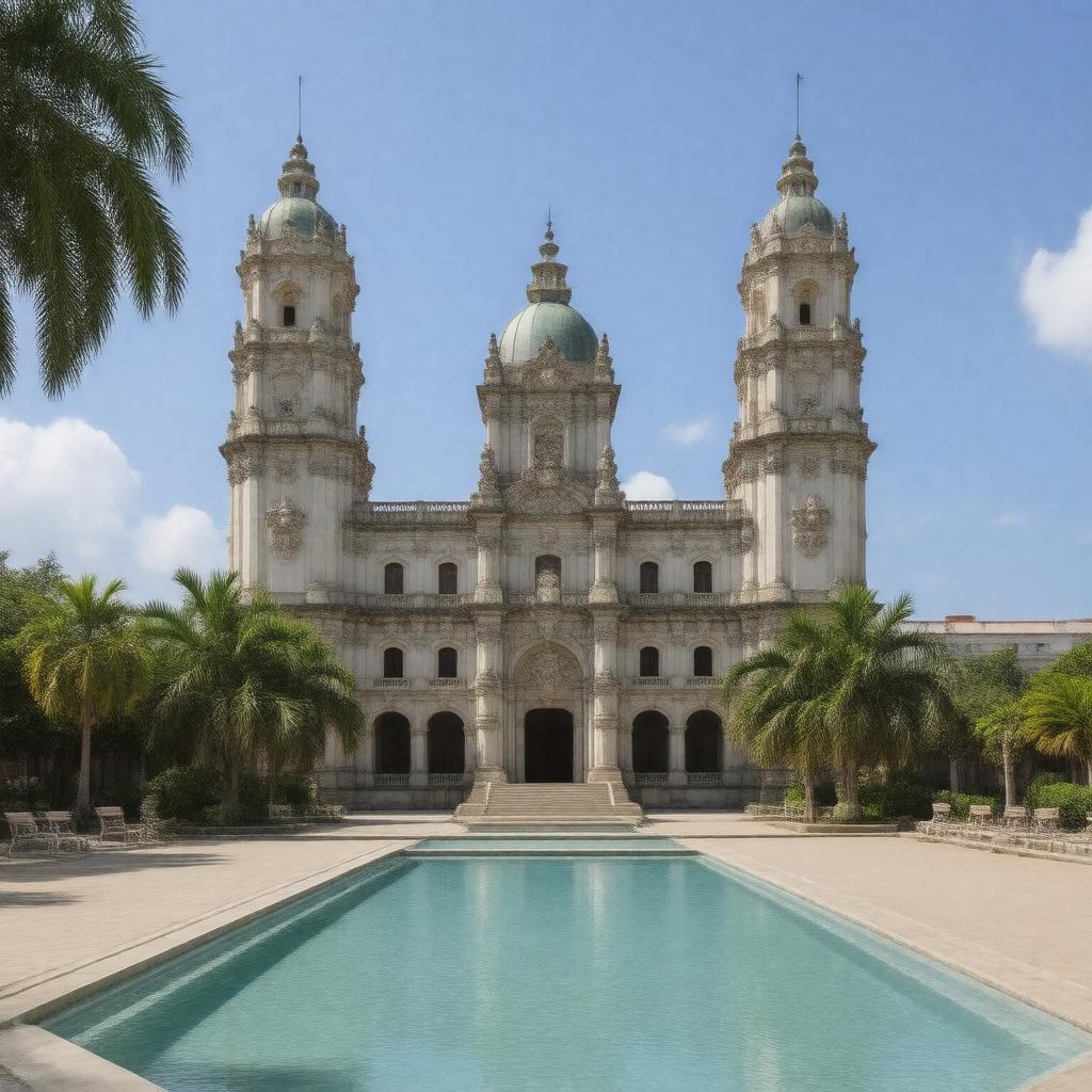 AI-created image of Palacio de Valle