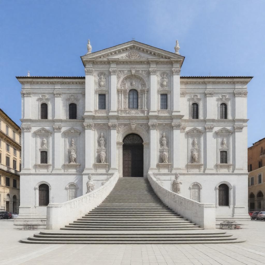 AI-created image of Palazzo della Carovana