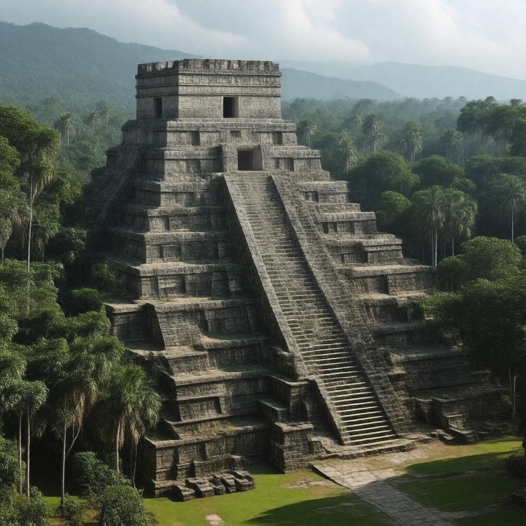 AI-created image of Palenque
