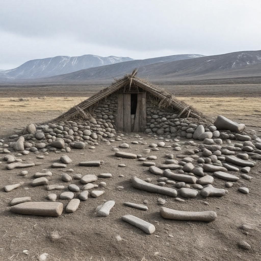 Click to view larger image AI-created image of Paleo-Eskimo