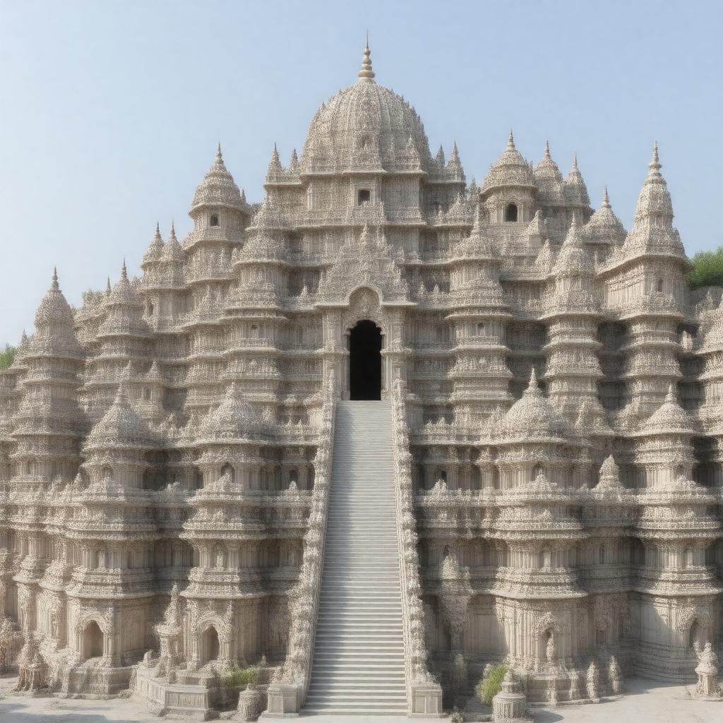 AI-created image of Palitana Temples
