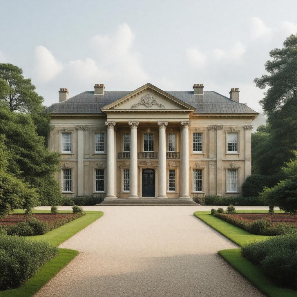 AI-created image of Palladianism