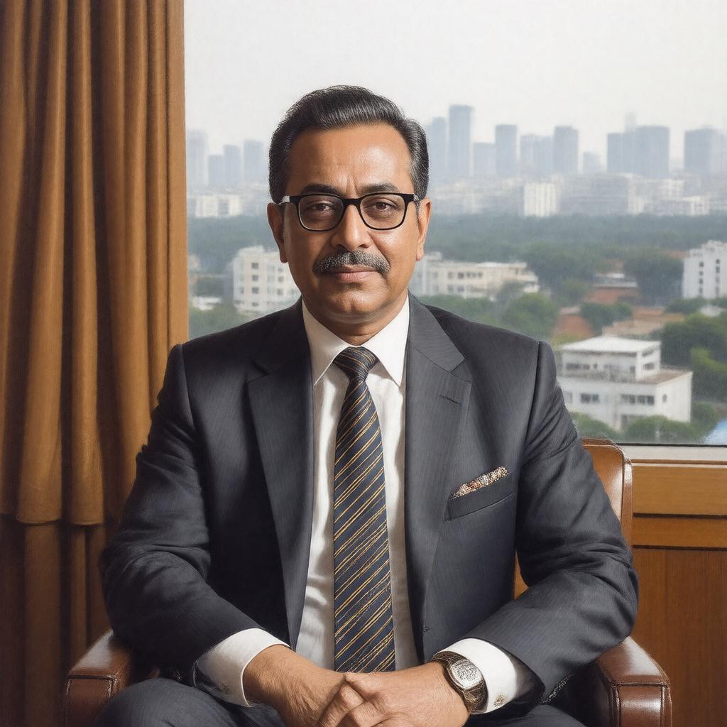 AI-created image of Pallonji Mistry