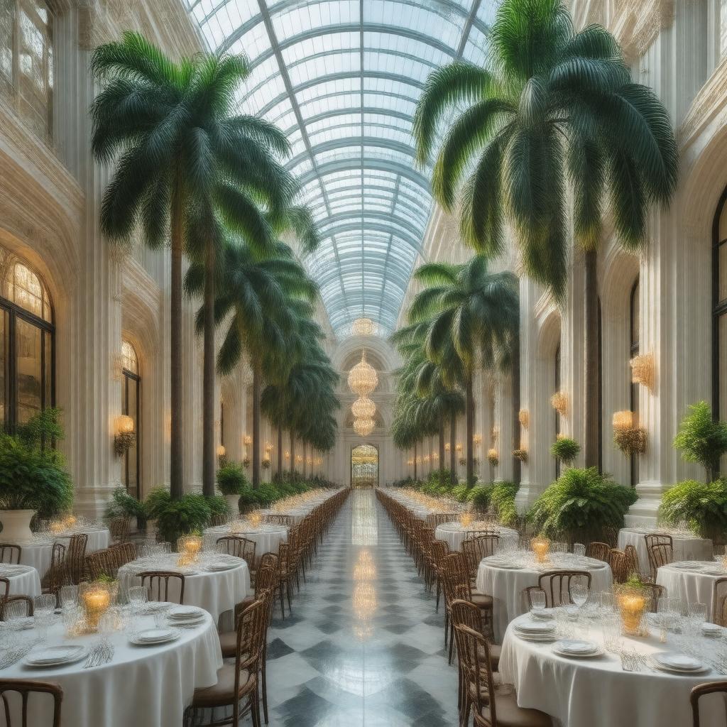 Click to view larger image AI-created image of Palm Court