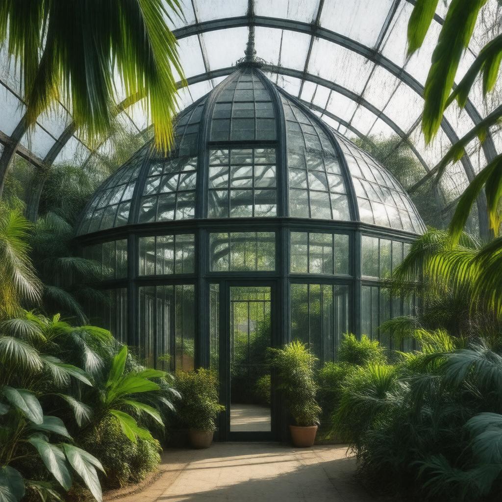 Click to view larger image AI-created image of Palm House