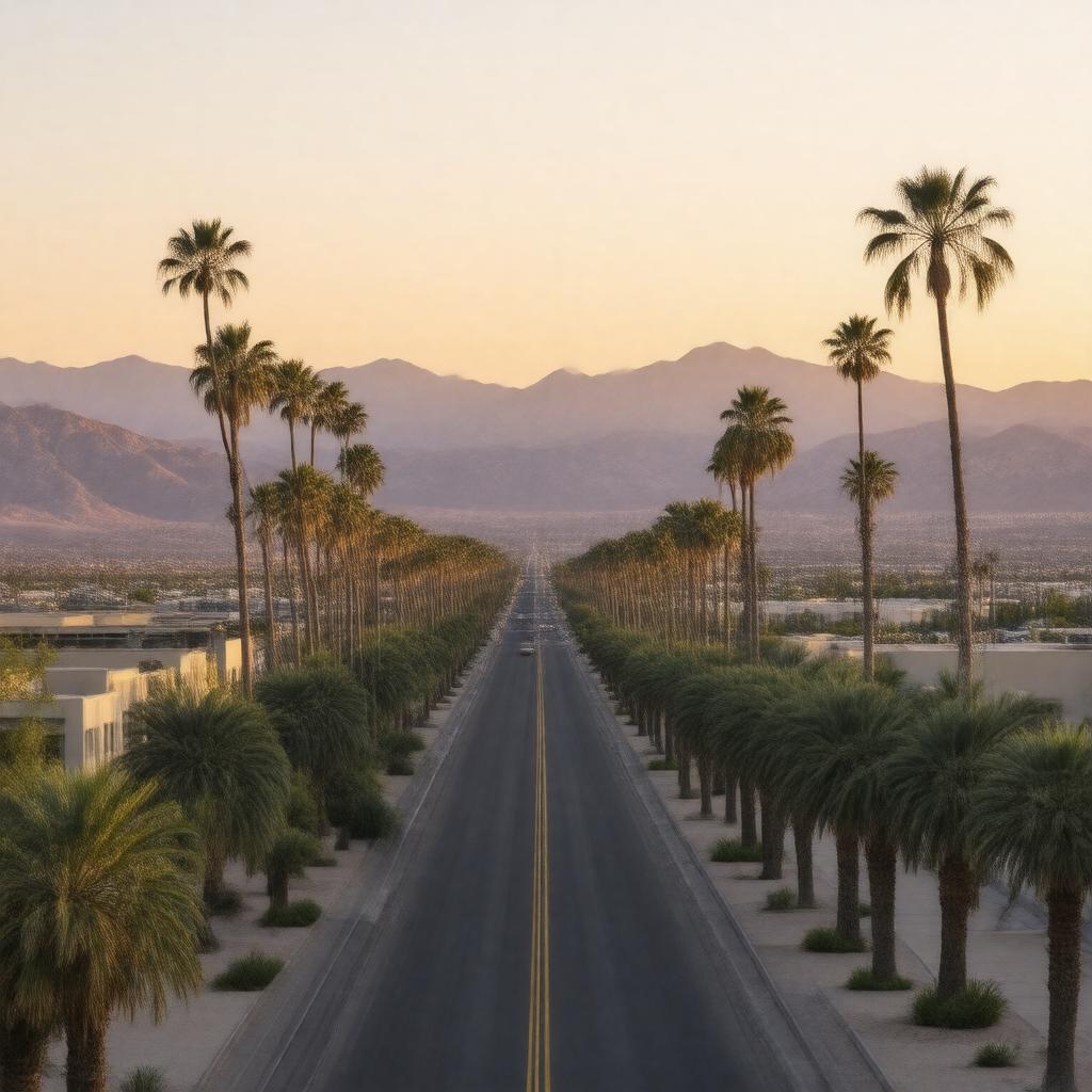 AI-created image of Palm Springs