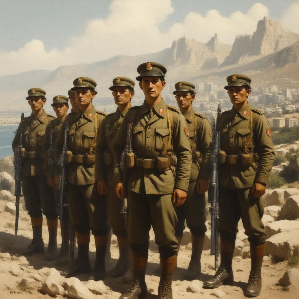 AI-created image of Palmach
