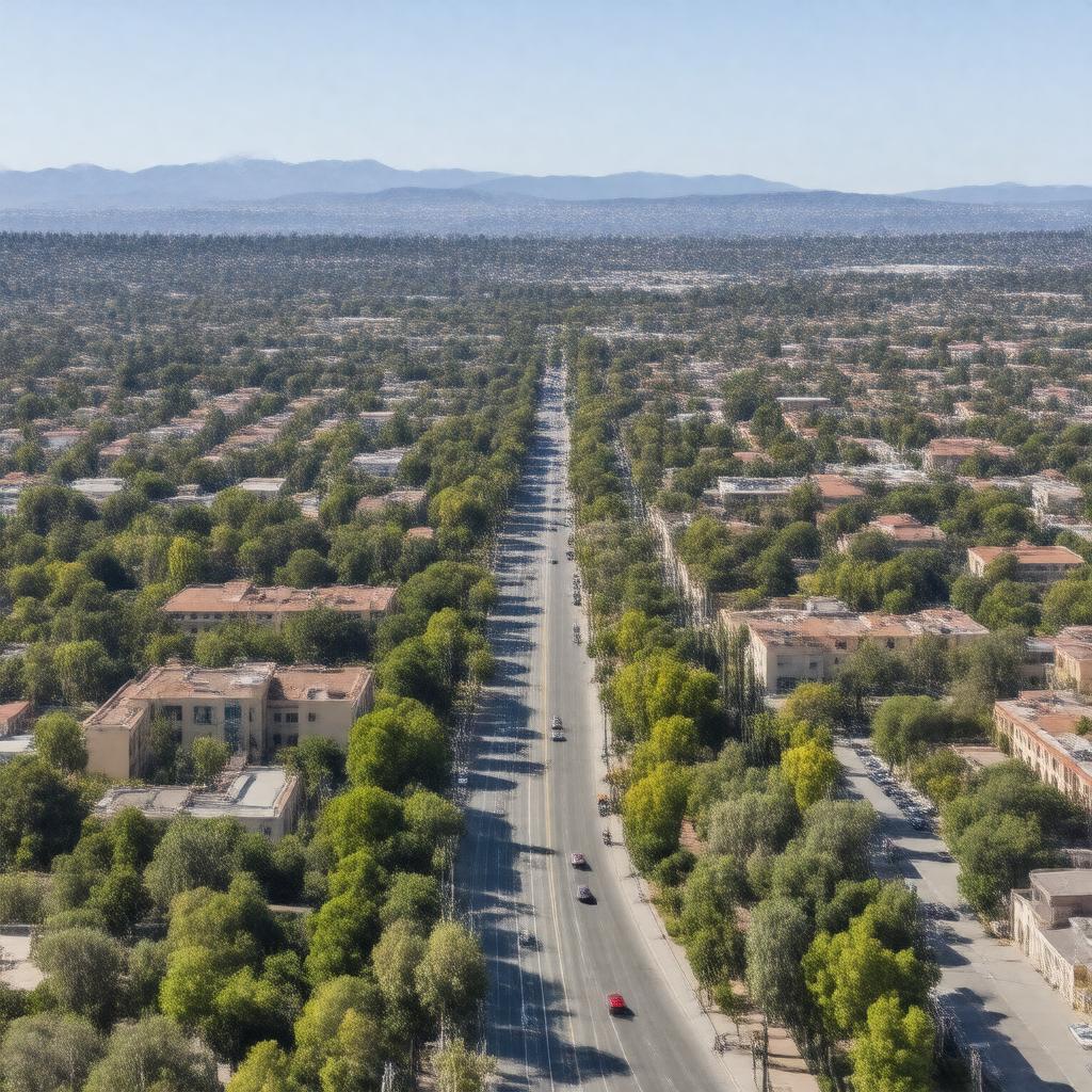 AI-created image of Palo Alto, California, United States