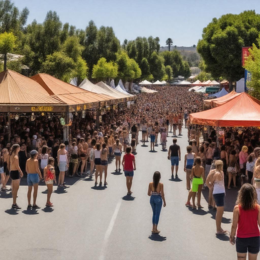 Click to view larger image AI-created image of Palo Alto Chili Cook-Off