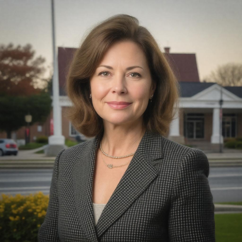 AI-created image of Pam Mood