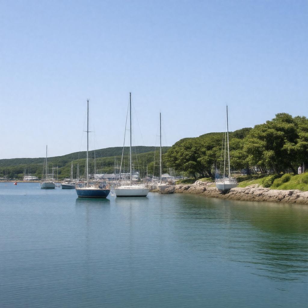 AI-created image of Pamet Harbor