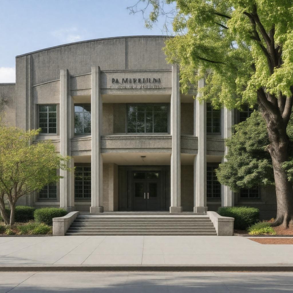 AI-created image of Pamplin School of Business
