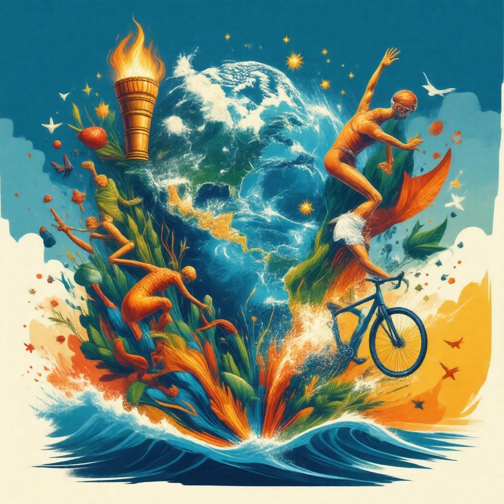 AI-created image of Pan American Games