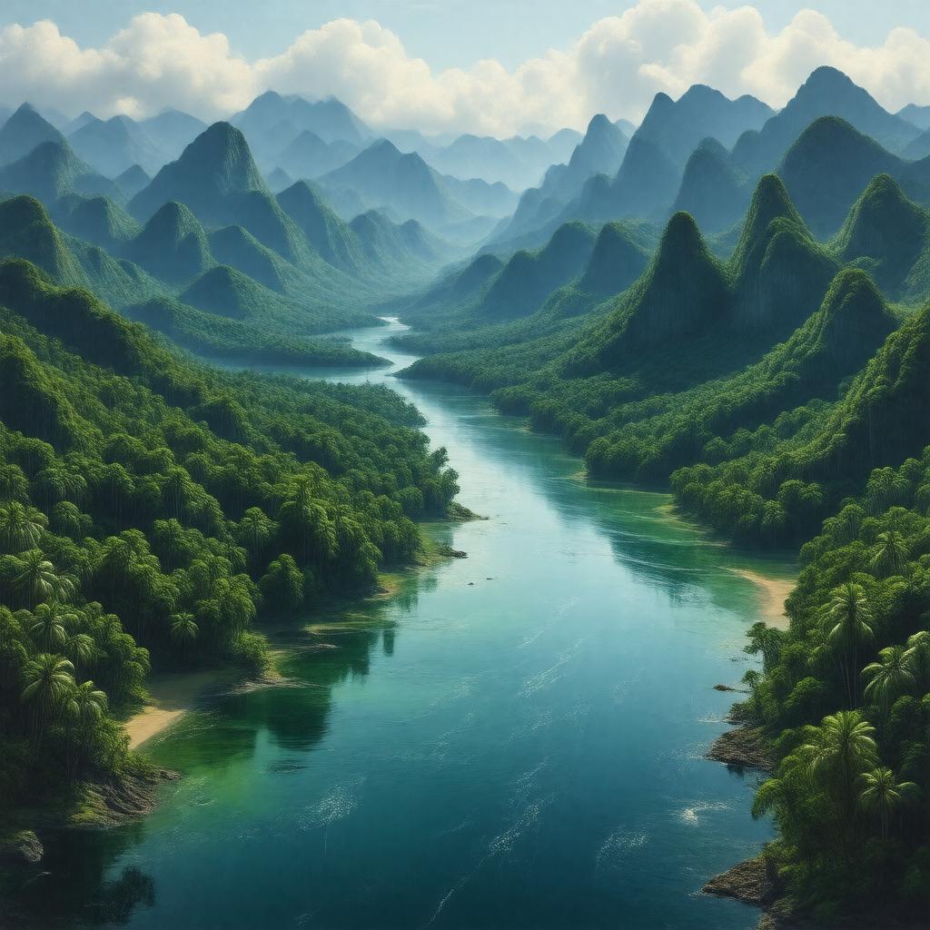 AI-created image of Panama