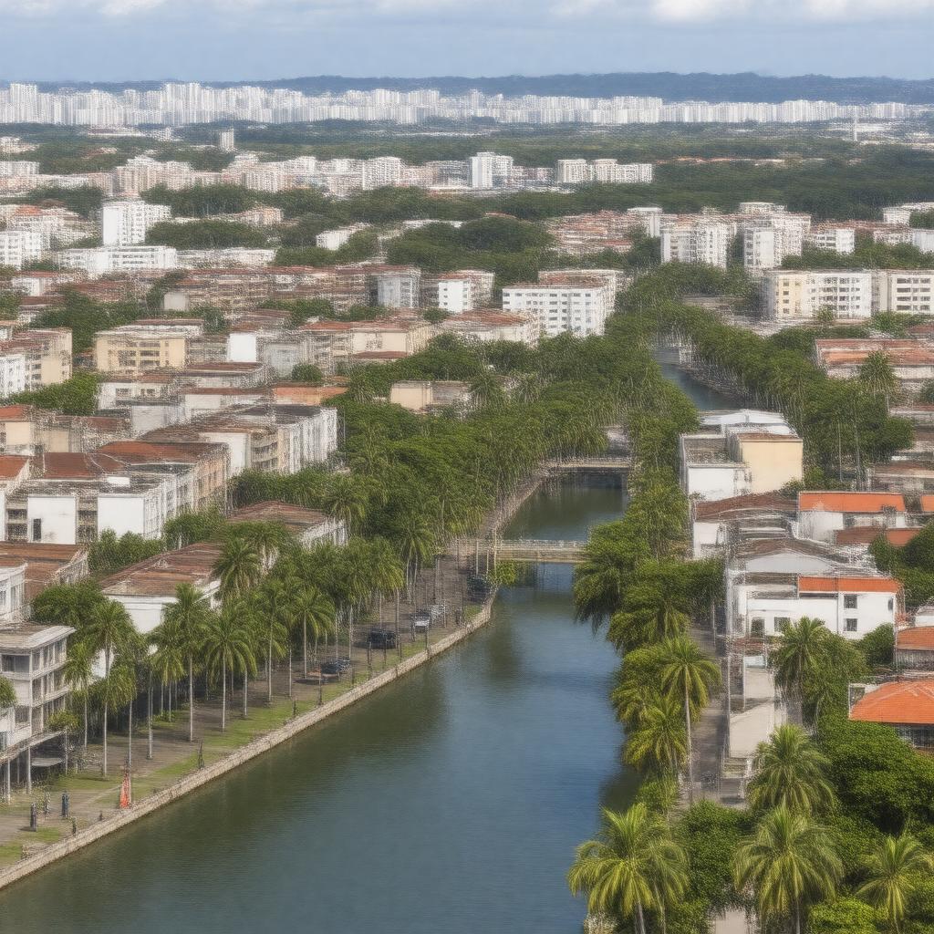 AI-created image of Panama Metropolitan Area