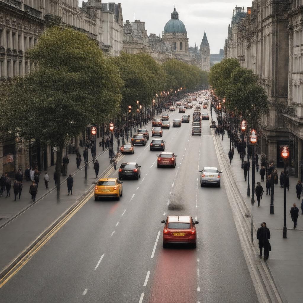 AI-created image of Pancras Road