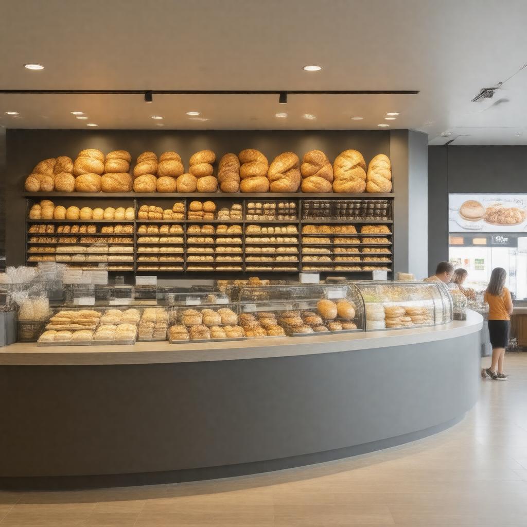 AI-created image of Panera Bread