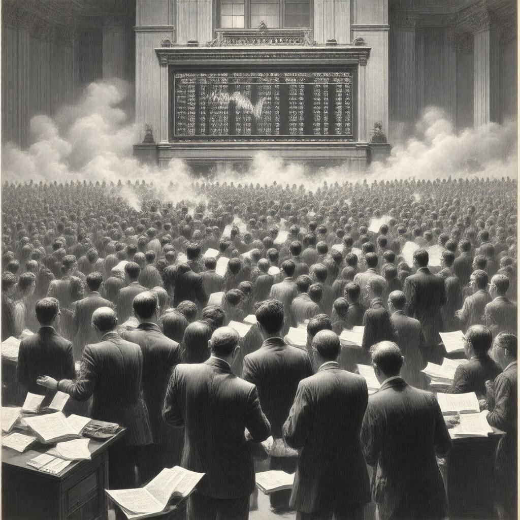 Click to view larger image AI-created image of Panic of 1893