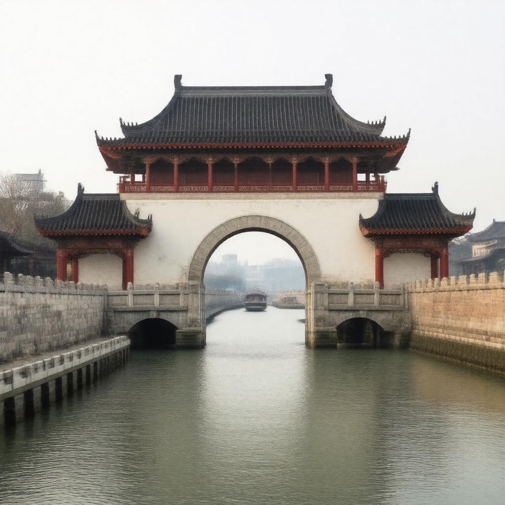 AI-created image of Panmen Gate