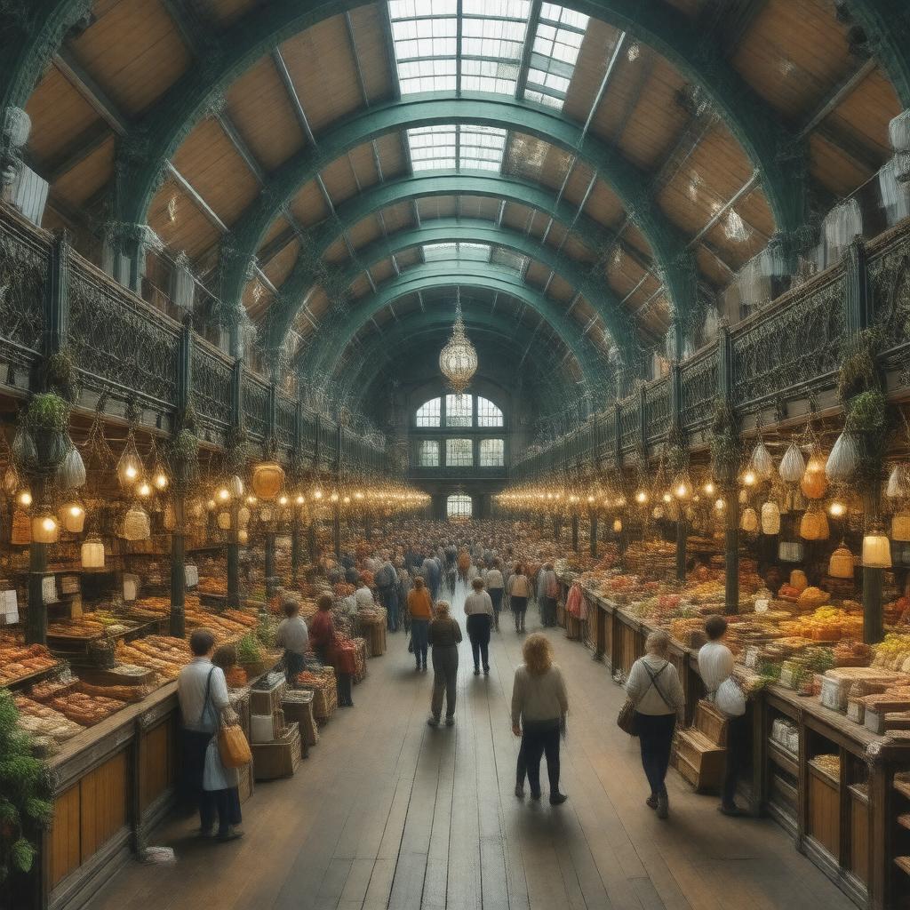 Click to view larger image AI-created image of Pannier Market