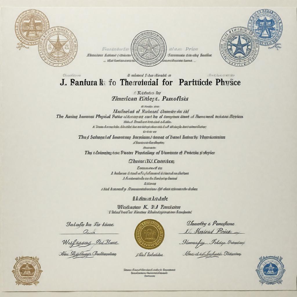 Click to view larger image AI-created image of Panofsky Prize