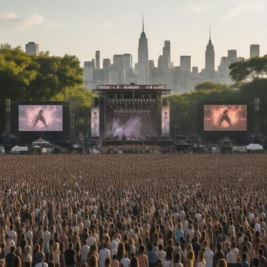 AI-created image of Panorama Music Festival