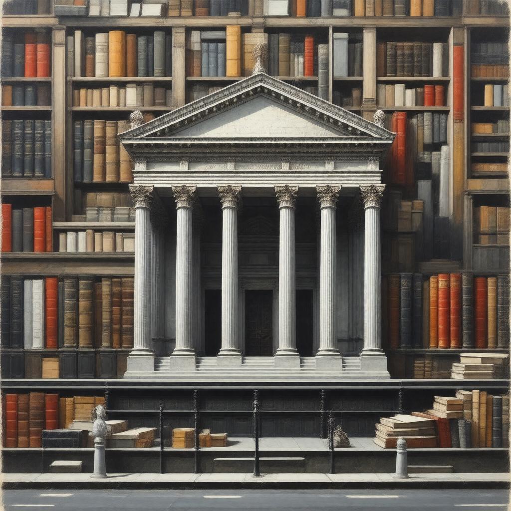 AI-created image of Pantheon Books