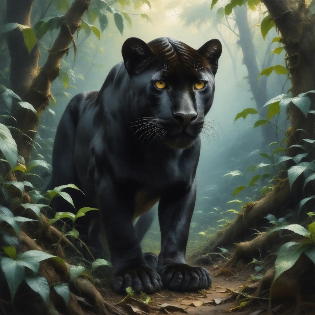 AI-created image of Panther