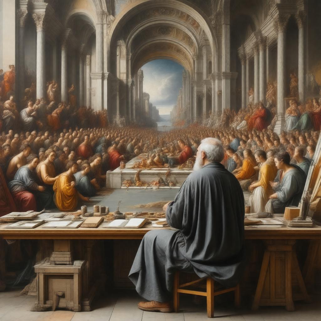 AI-created image of Paolo Veronese