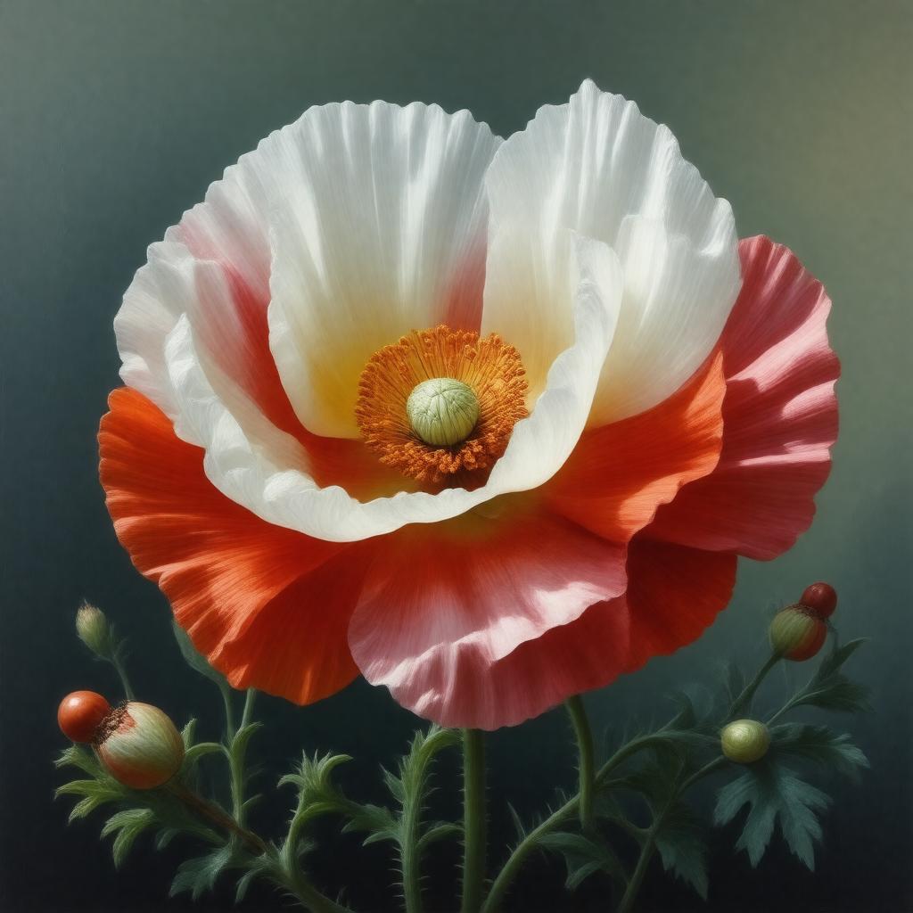 AI-created image of Papaveraceae