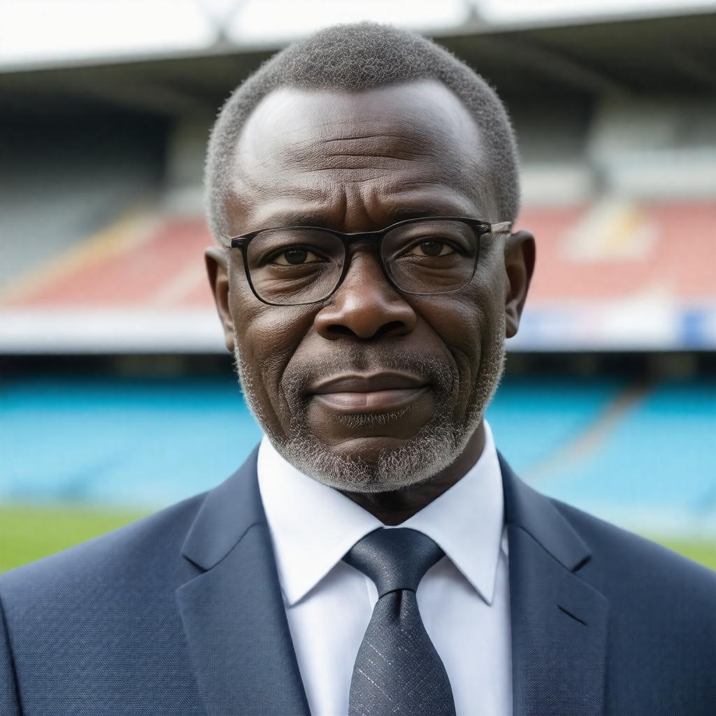 AI-created image of Pape Diouf