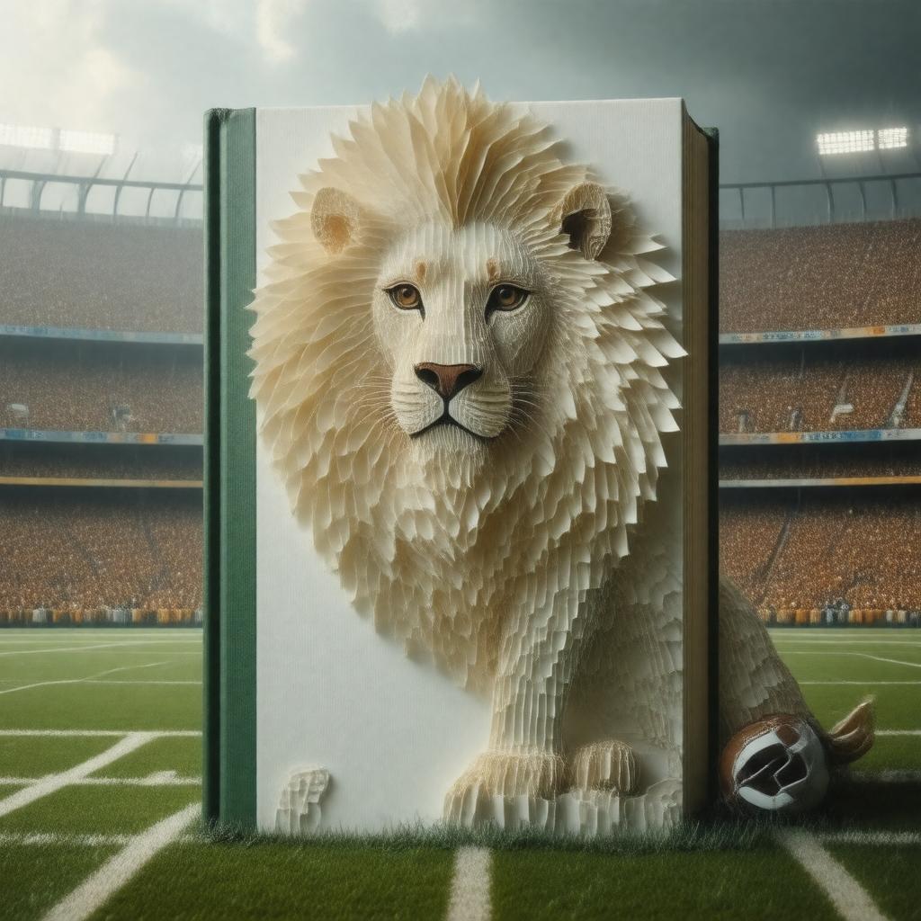 Click to view larger image AI-created image of Paper Lion