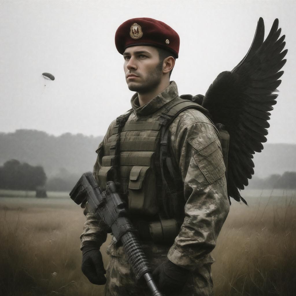 AI-created image of Parachute Regiment