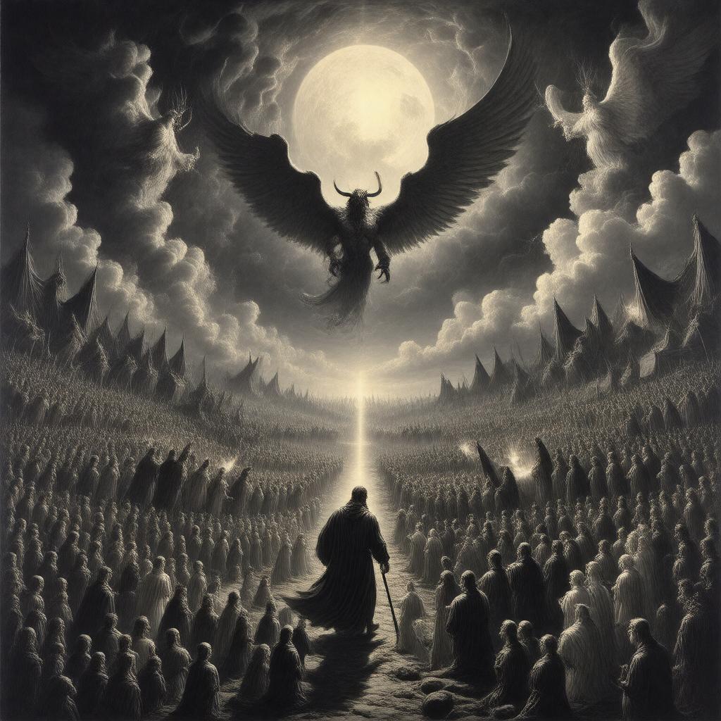 AI-created image of Paradise Lost