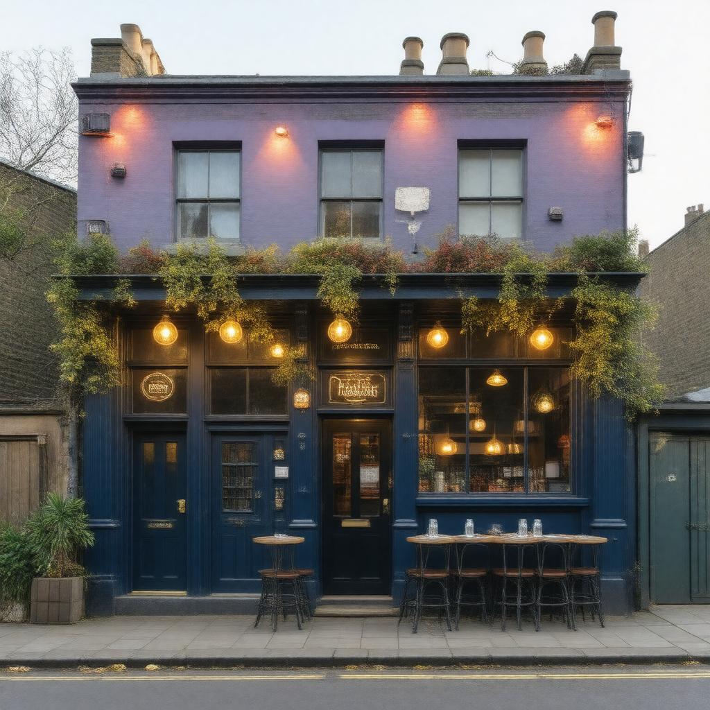 AI-created image of Paradise by Way of Kensal Green