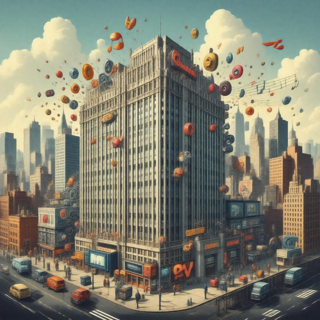AI-created image of Paramount Global