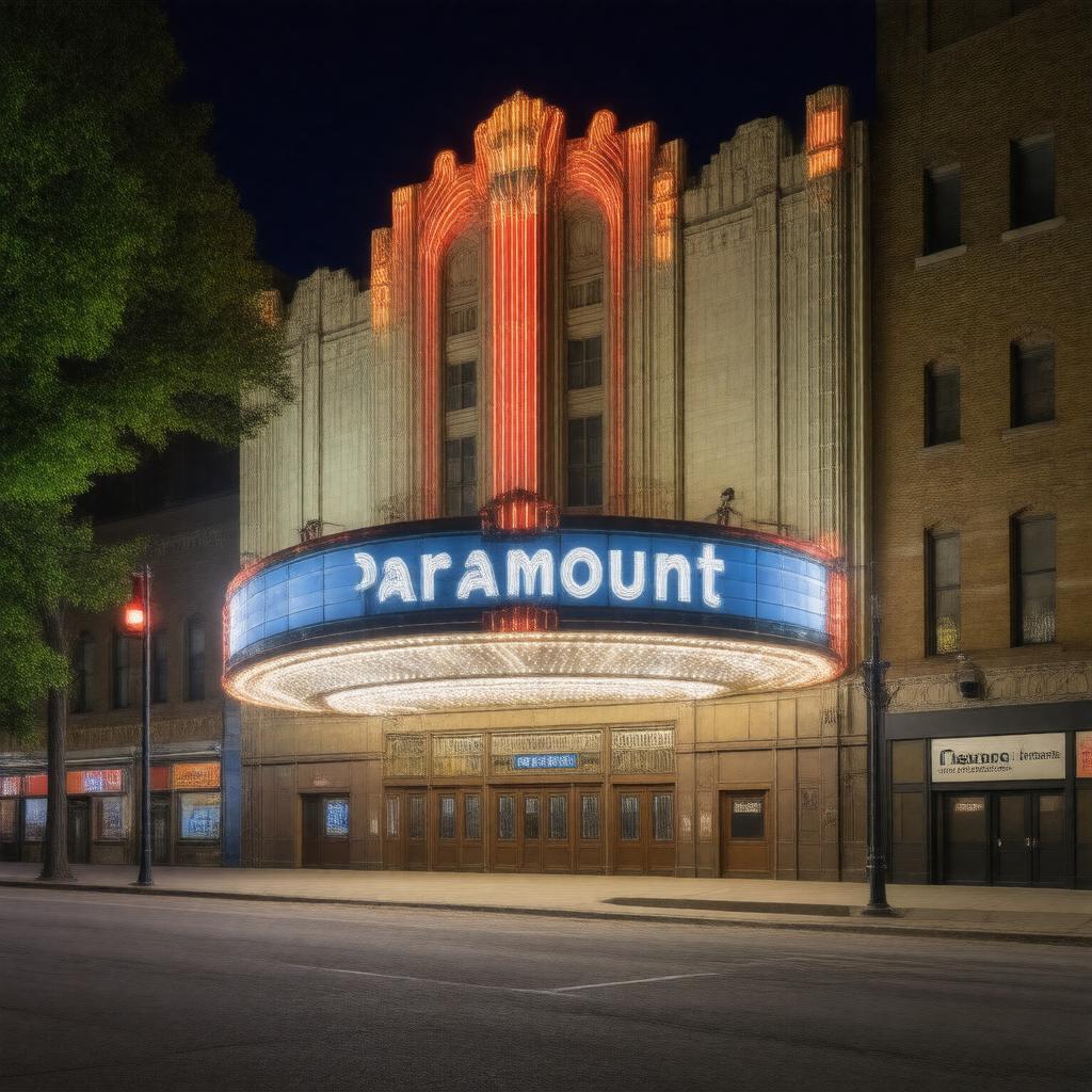 AI-created image of Paramount Theatre (Denver)