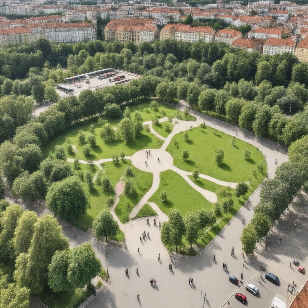 Click to view larger image AI-created image of Parc Sergent Blandan