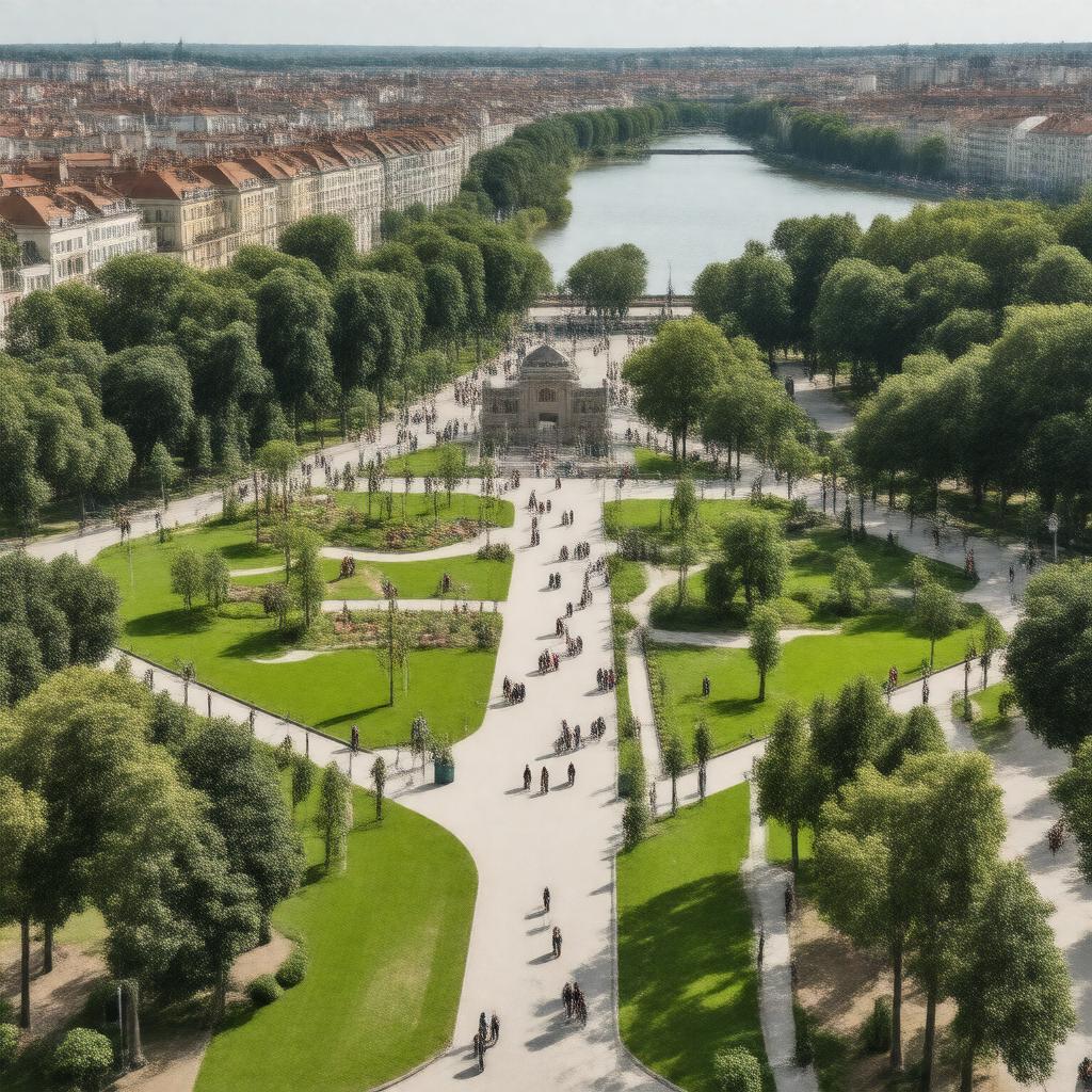 Click to view larger image AI-created image of Parc de Gerland