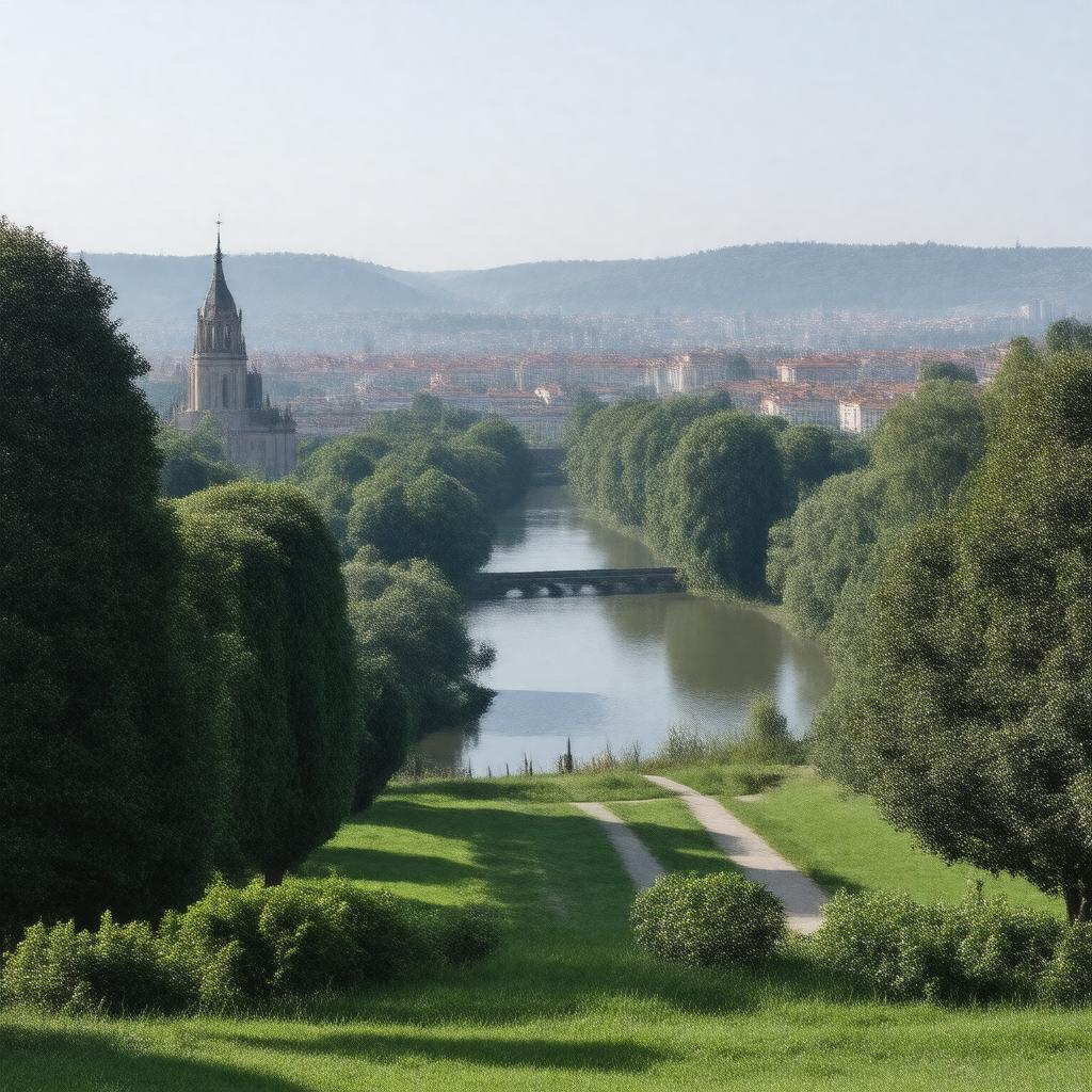 AI-created image of Parc des Hauteurs