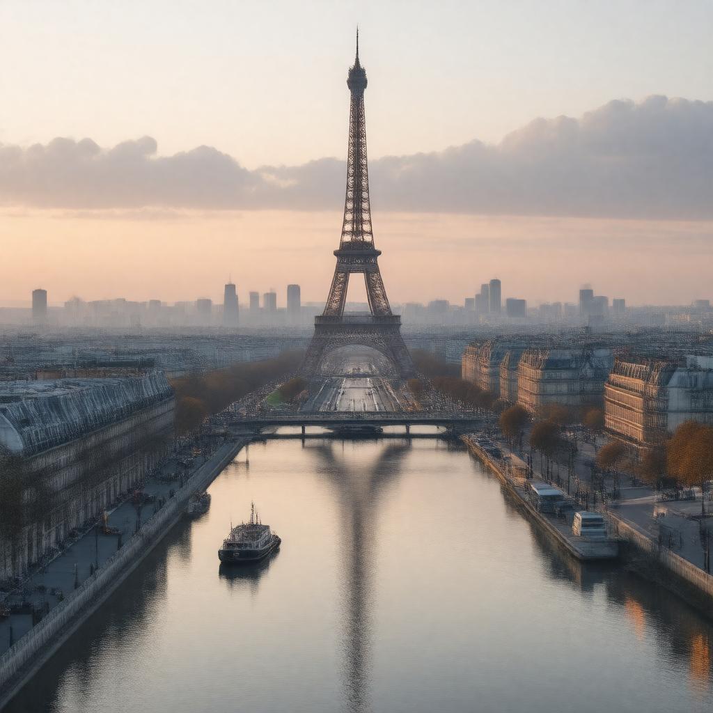 AI-created image of Paris, France
