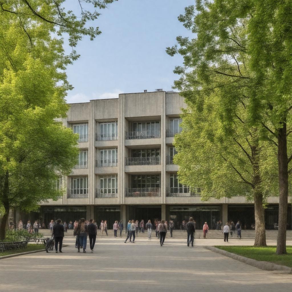 AI-created image of Paris Nanterre University