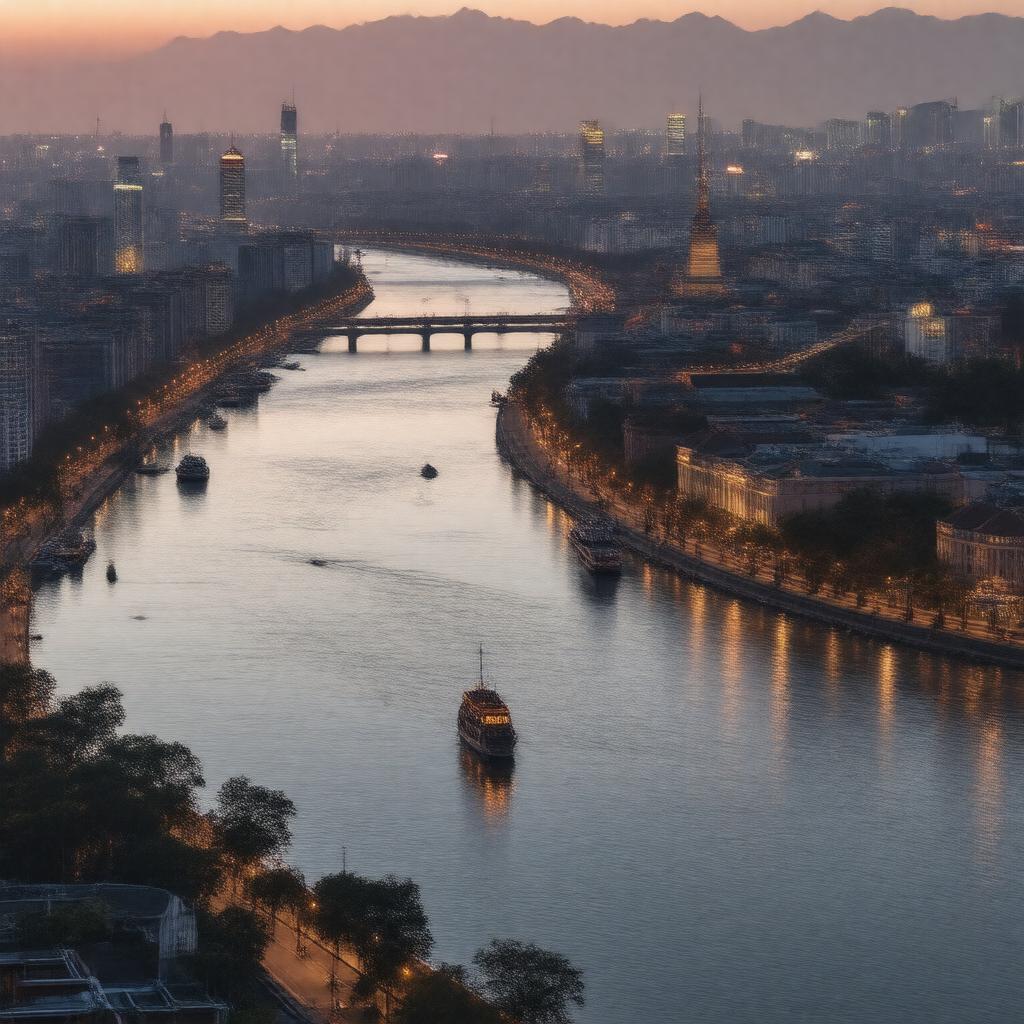 AI-created image of Paris of the East