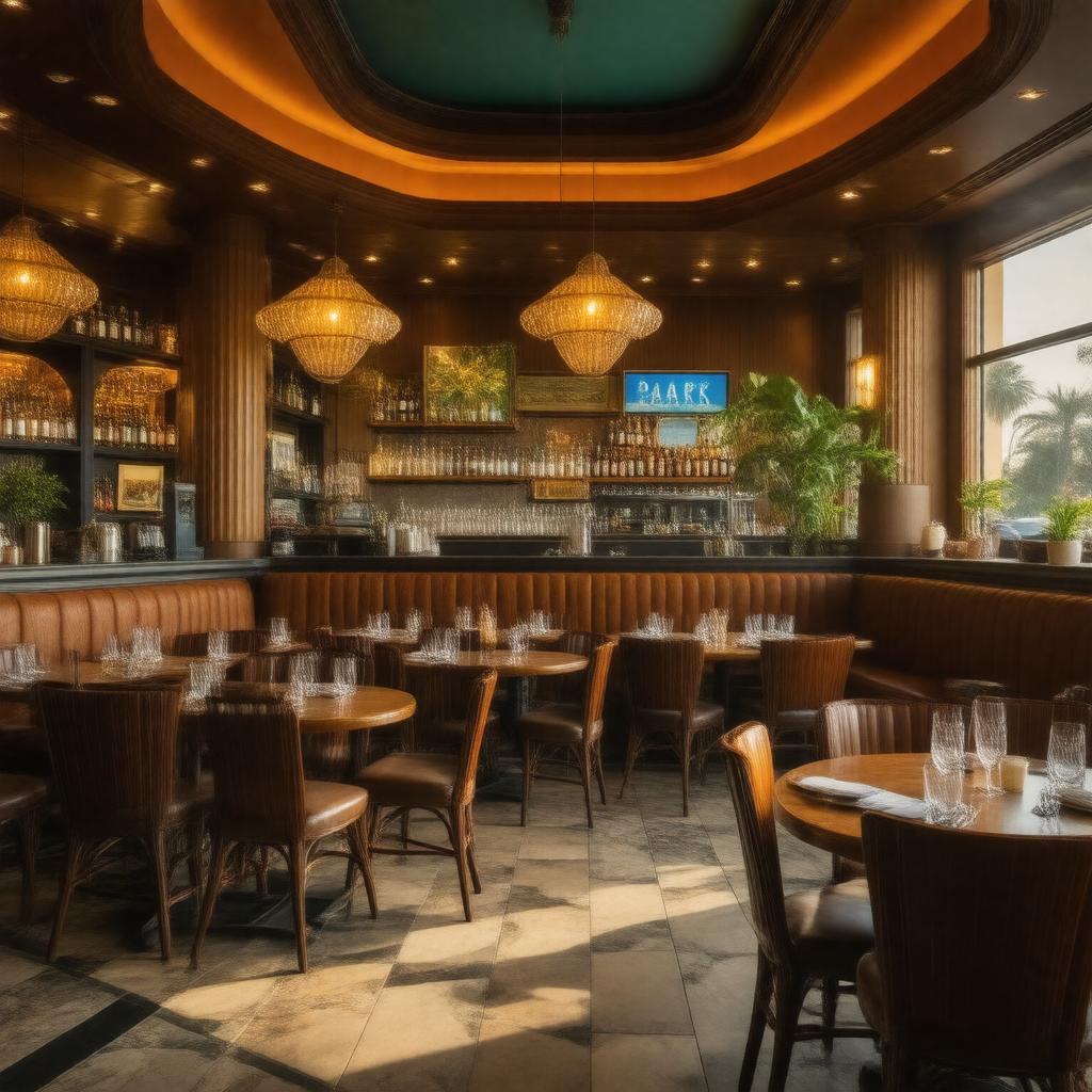 AI-created image of Park Café