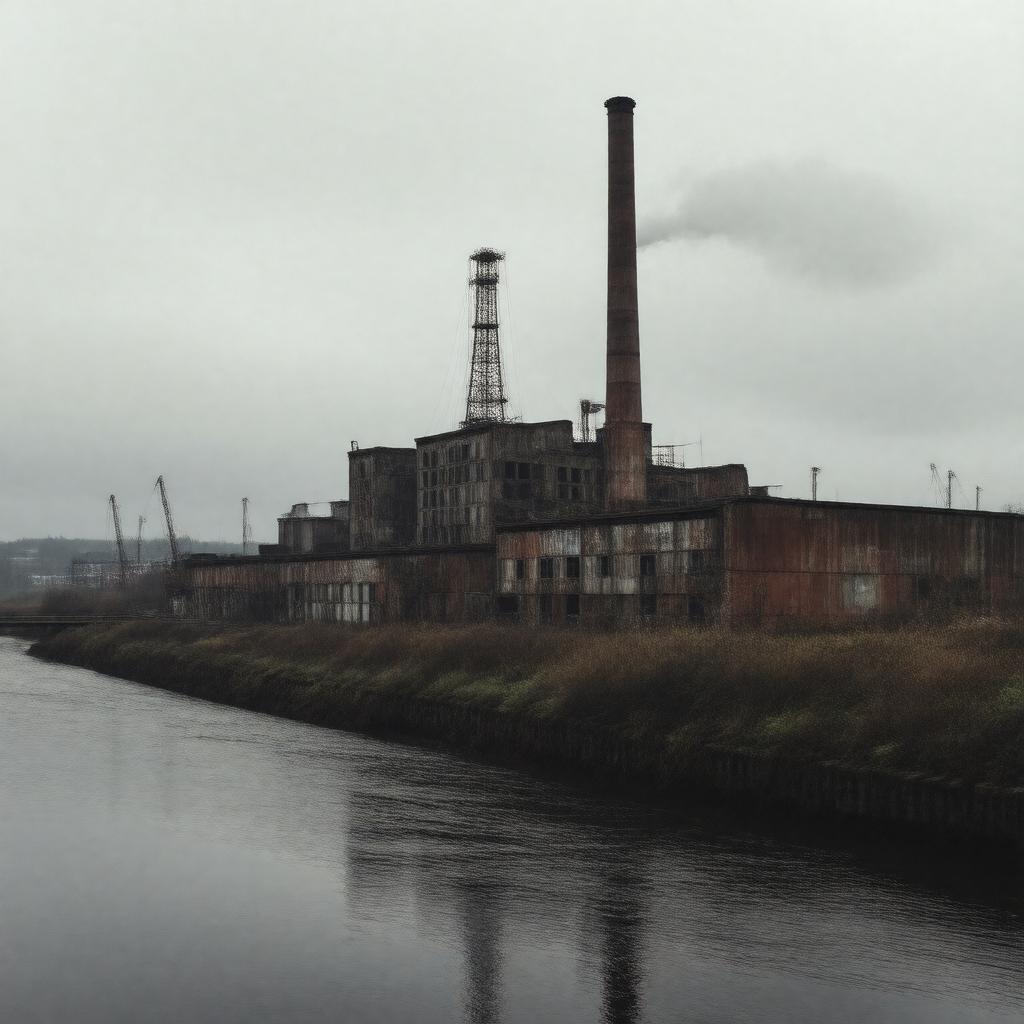 AI-created image of Park Gate Steelworks