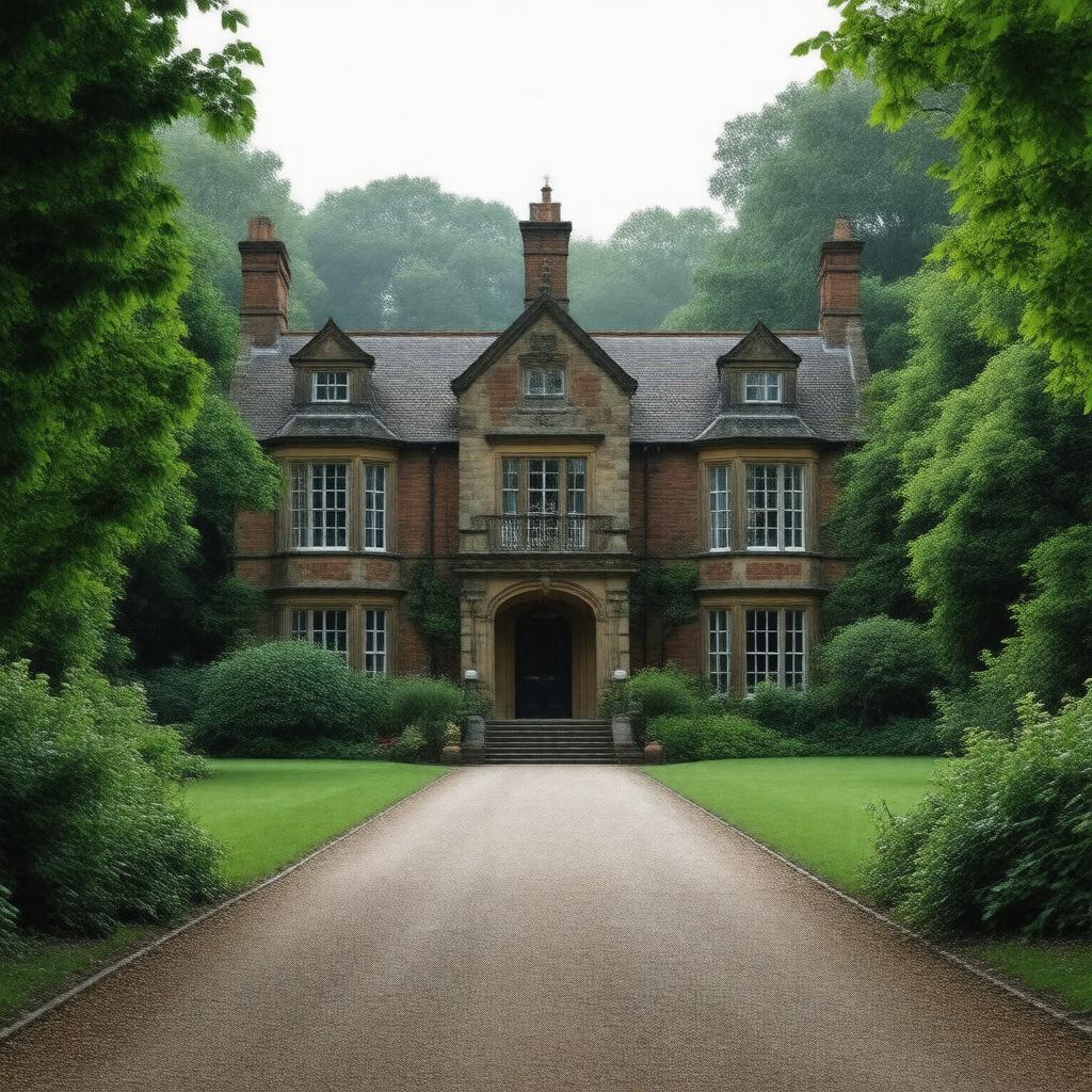 AI-created image of Park House, Sandringham, Norfolk, England