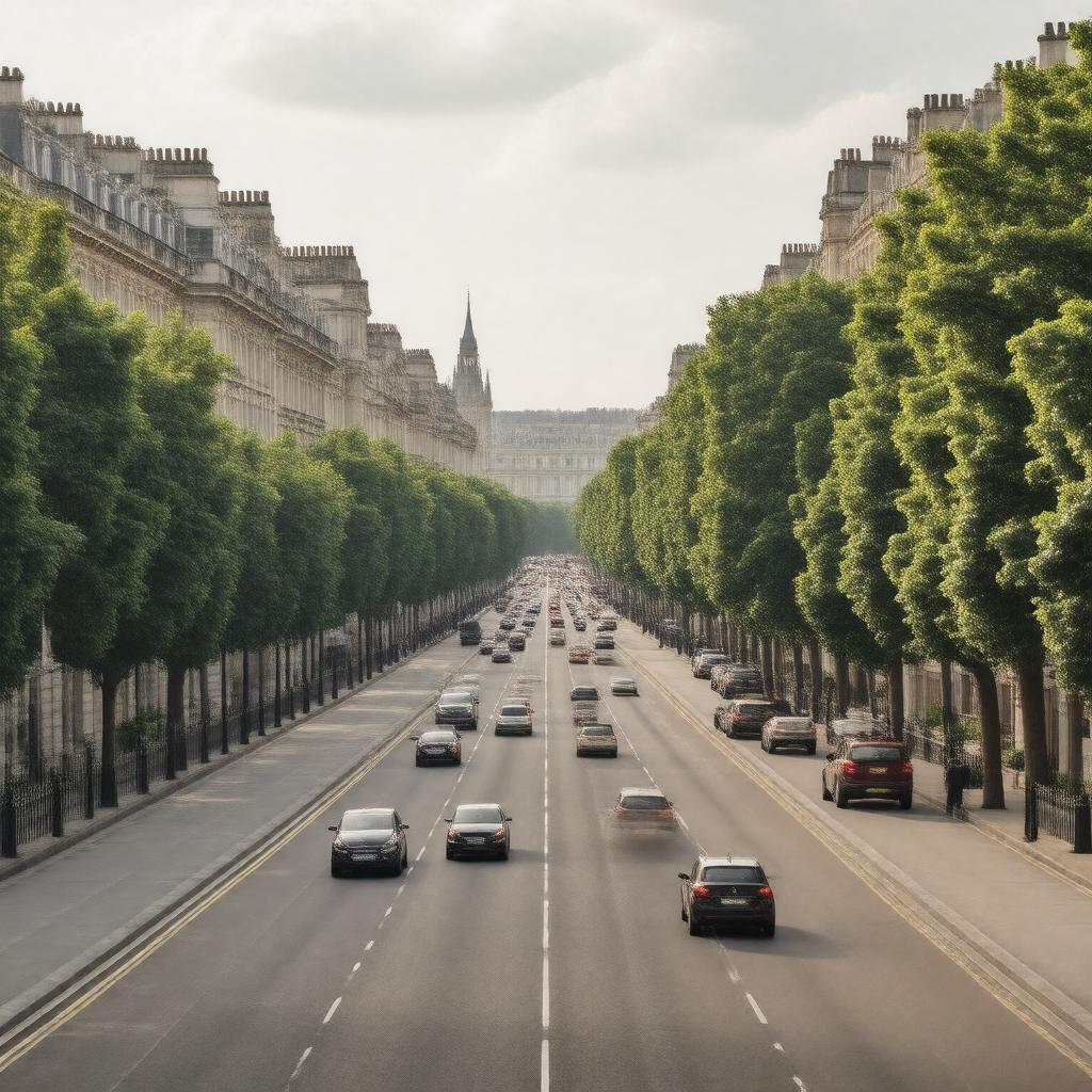 AI-created image of Park Lane