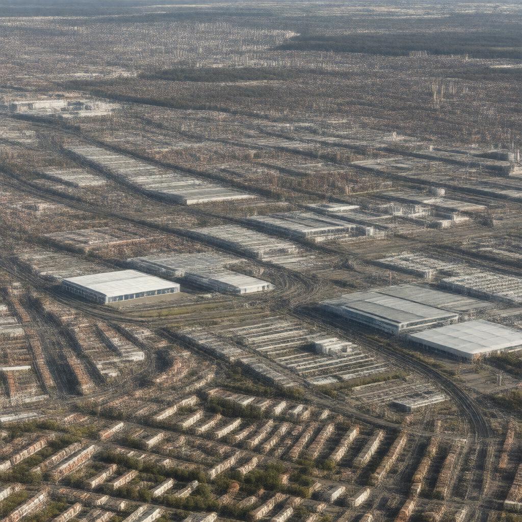 AI-created image of Park Royal, London, England